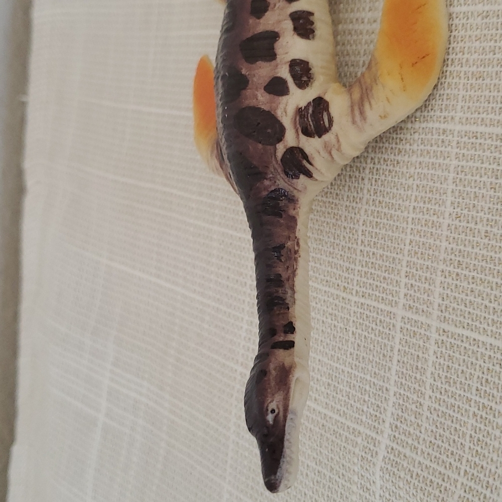 Vintage Rare Plesioaurus Rubber Dinosaur